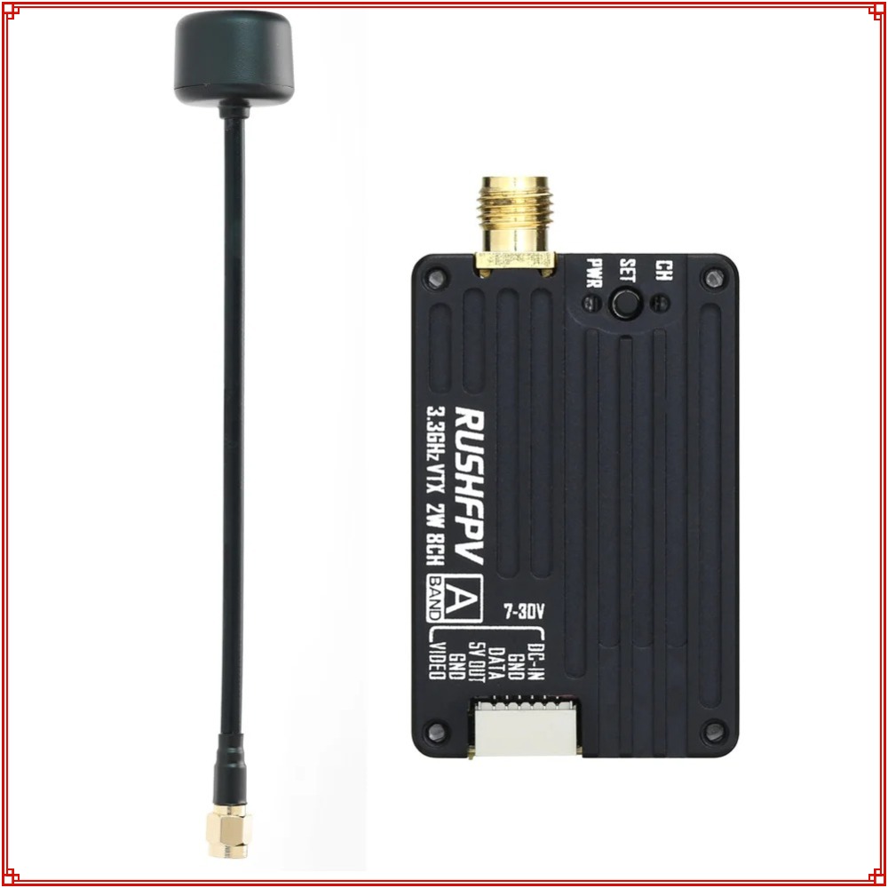 Rc Transmitter Drone - 2026 신형 RUSHFPV 3.3G 2W VTX