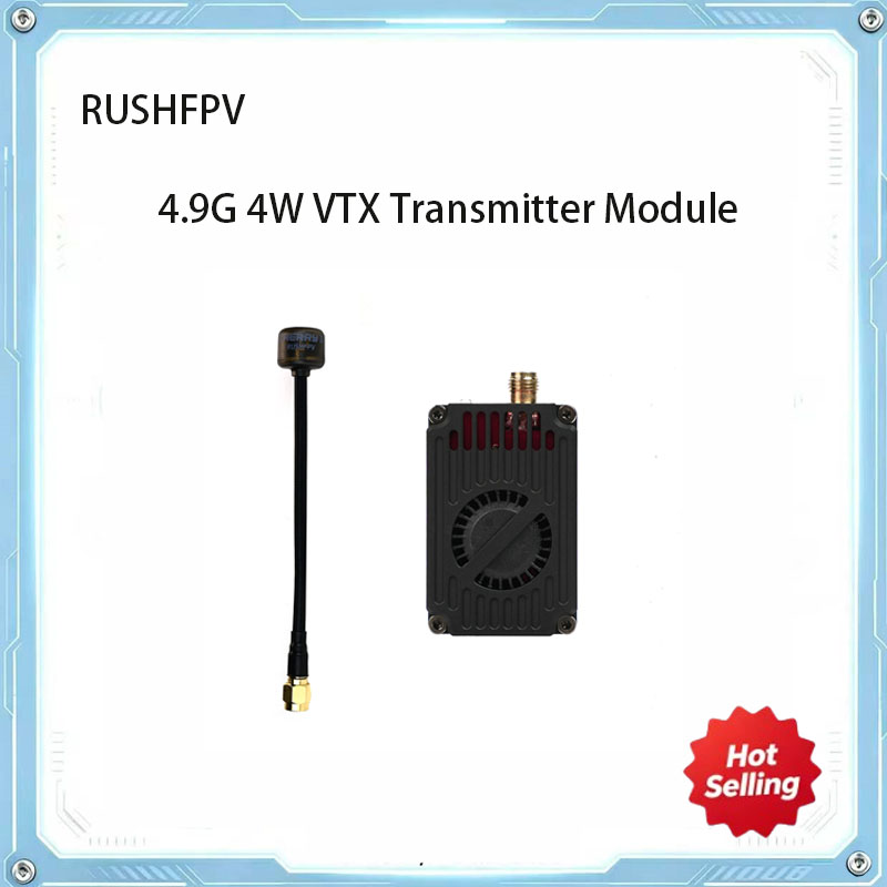 Rc Transmitter Drone - RUSHFPV 4.9GHz 4W VTX FPV 비디오