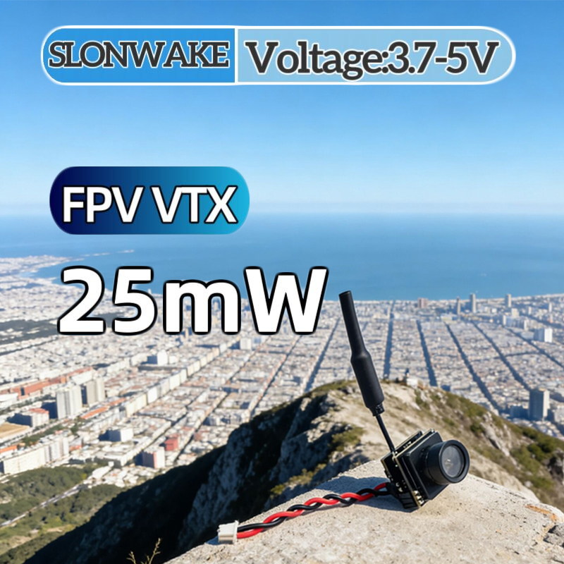 Rc Transmitter Drone - SLONWAKE FPV 25mW 전력 시뮬레이션 VTX