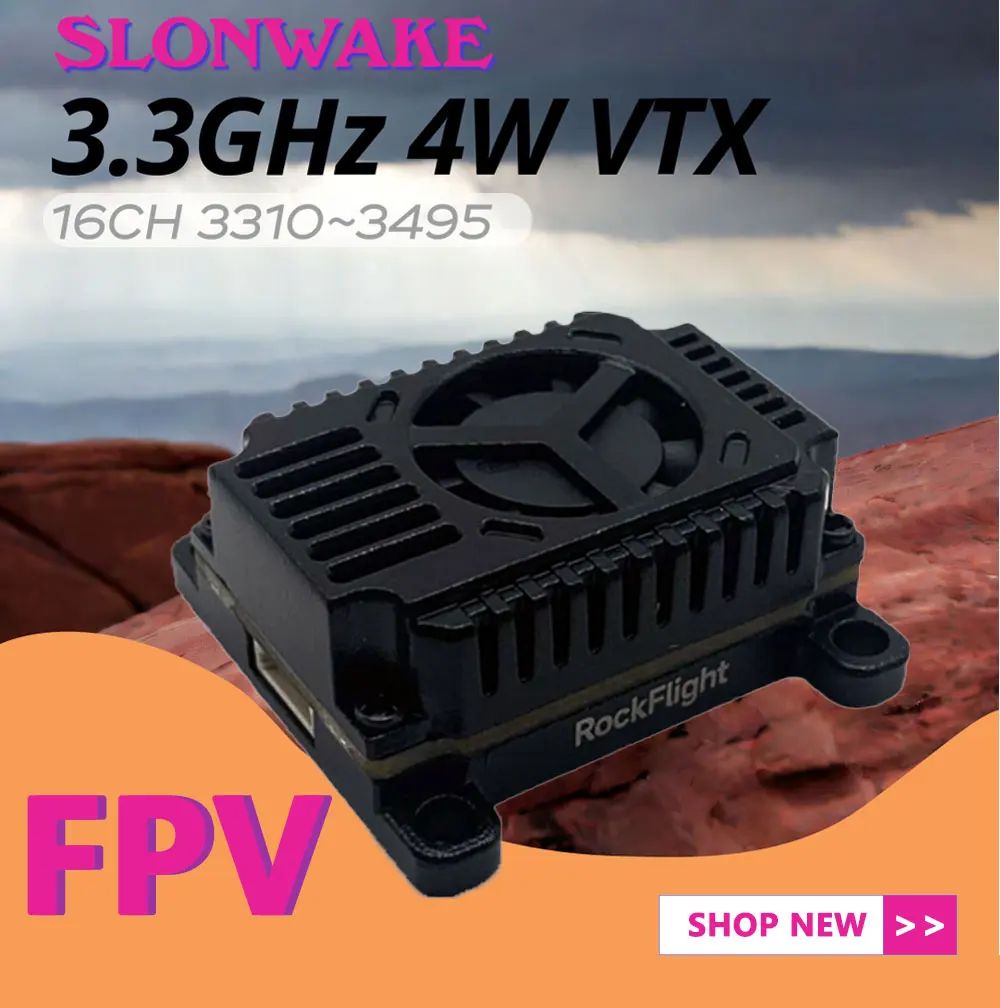 SLONWAKE FPV 3.3G 16채널 4000mW  - Rc Transmitter Drone 리뷰 및 가격