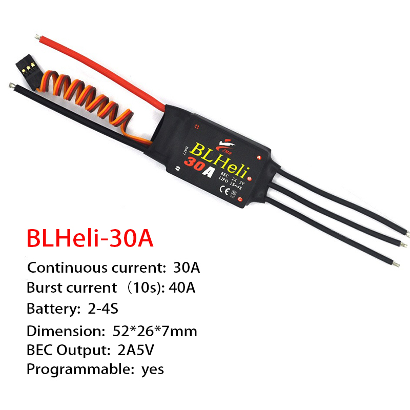 브러시리스 ESC BLHeli 20A 30A 50A,  - Drone Rc Controller 리뷰 및 가격