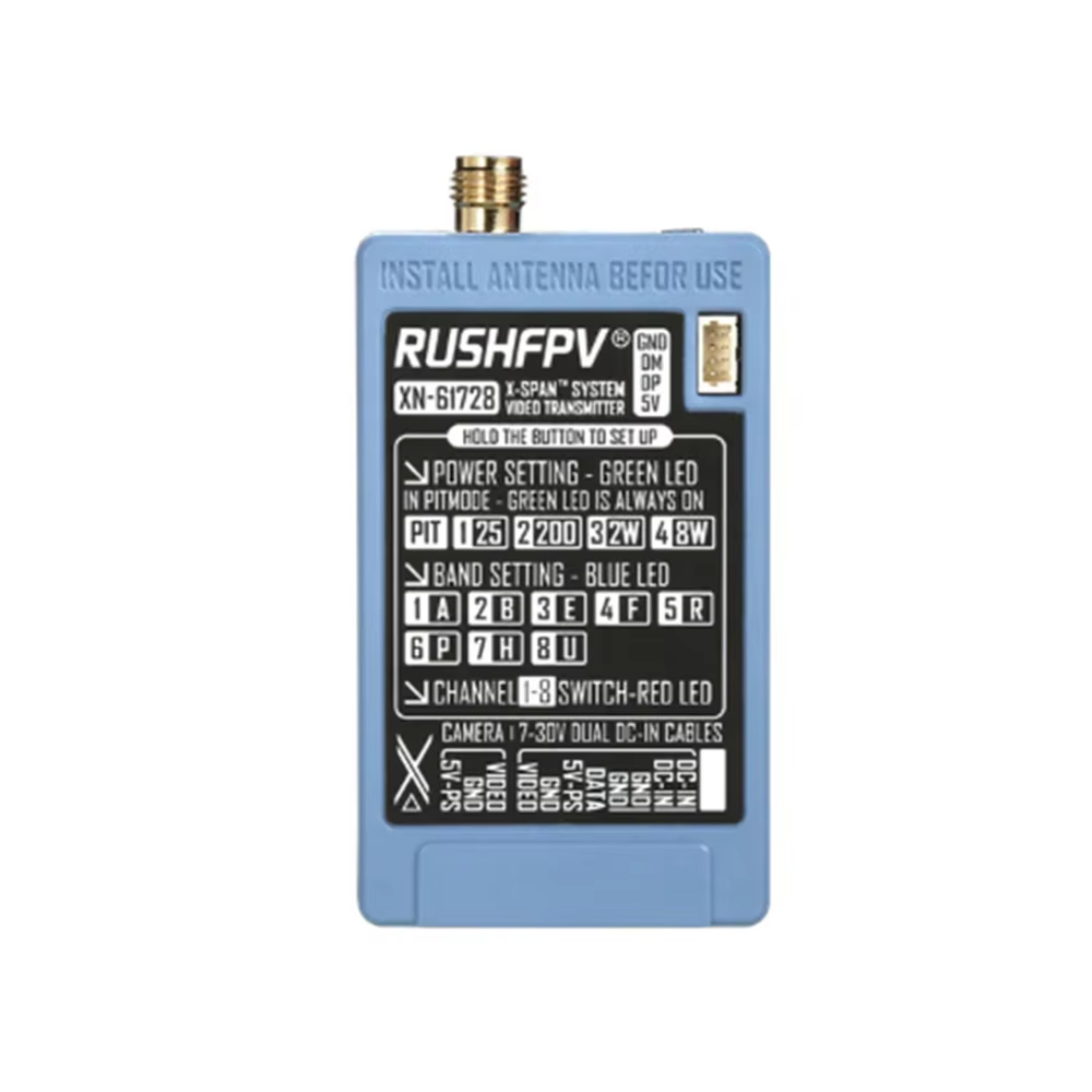 RUSHFPV 6.1‑7.2G 8W X61728 VTX - Rc Transmitter Drone 리뷰 및 가격