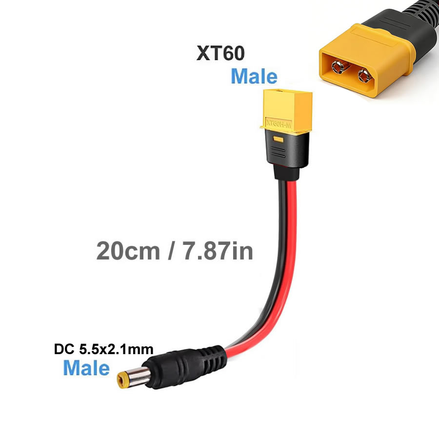 XT60 플러그 암수-DC 5.5x2.1mm 커넥터 충 - Drone Rc Car Hybrid 리뷰 및 가격