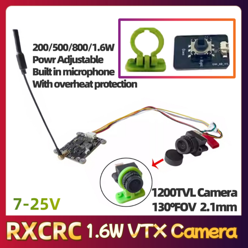 RXCRC 5.8G 모듈 48채널 1.6W VTX 더블 - Rc Transmitter Drone 리뷰 및 가격
