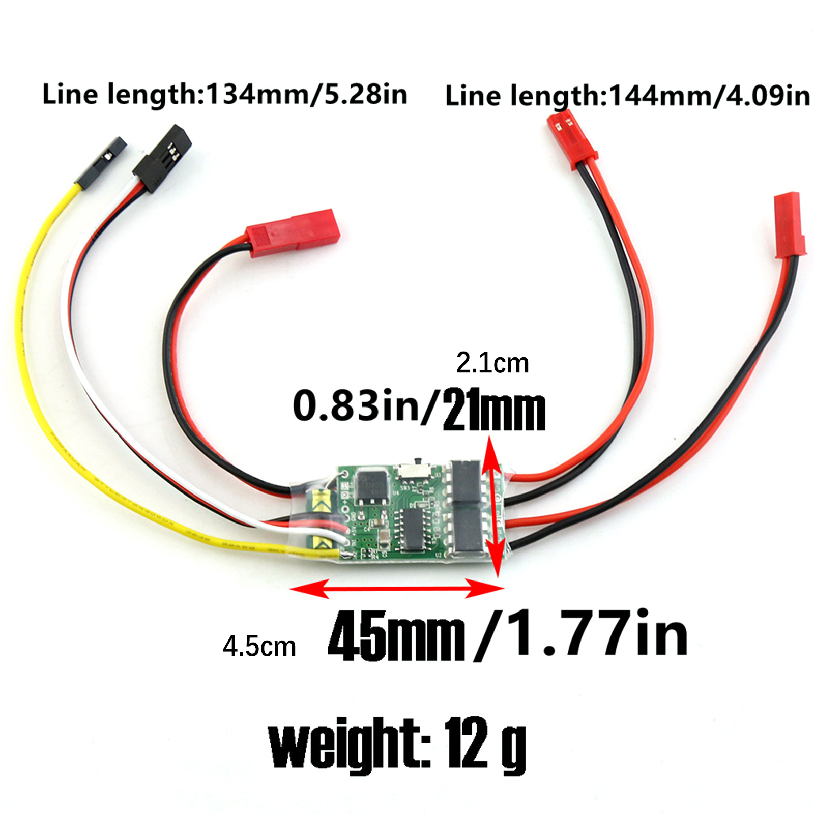 5A 듀얼 웨이 브러시드 ESC 2S/3S Lipo 5 - Rc Boat 리뷰 및 가격