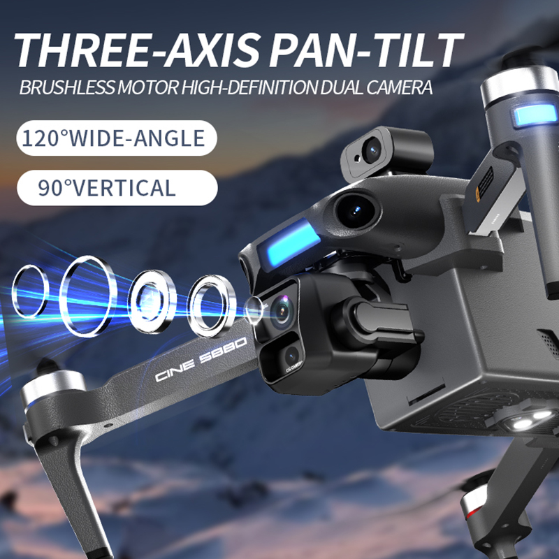 2026년형 새로운 8K 듀얼 카메라 드론, 5.5인치 - Drone Z 리뷰 및 가격