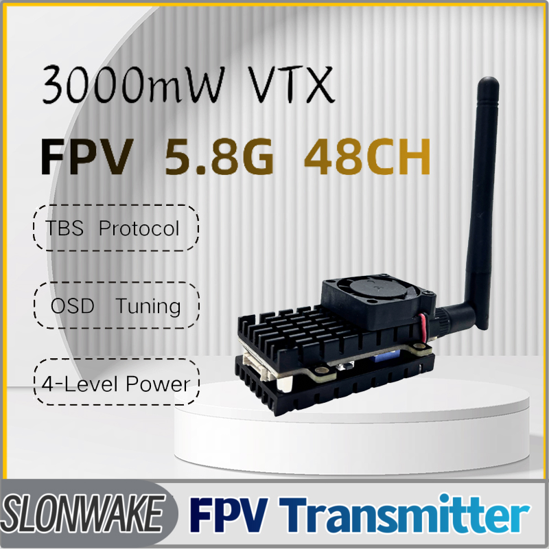 SLONWAKE 5.8G 3000mW 시뮬레이션 VTX - Rc Transmitter Drone 리뷰 및 가격