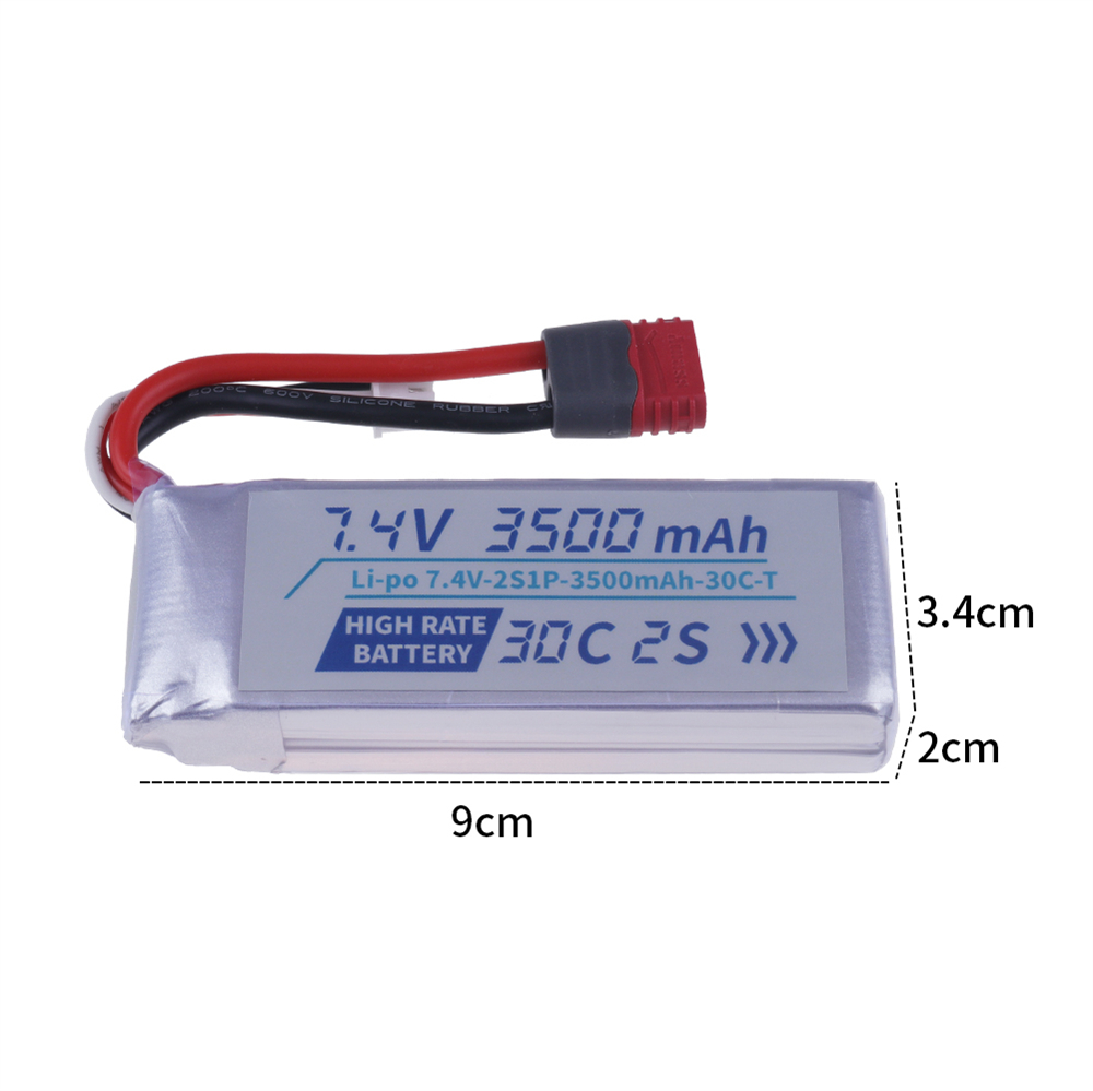 3500MAH 30C 7.4V 11.1V 리포 배터리  - Drone Mjx Rc 리뷰 및 가격